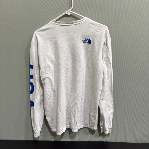 The North Face Men's Long Sleeve T Shirt White USA Flag Graphic Size L - Picture 2 of 9